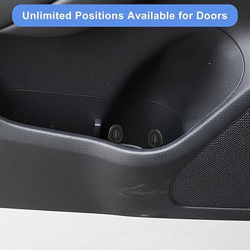 Miniatura 6 de 8 portavasos para automóvil, antivibración, estabilizadores de botellas de silicona con autoadhesivo, insertos de portavasos imprescindibles para