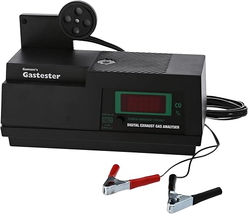 Gastester-Analizador de gases de escape portable alimentado con 12V