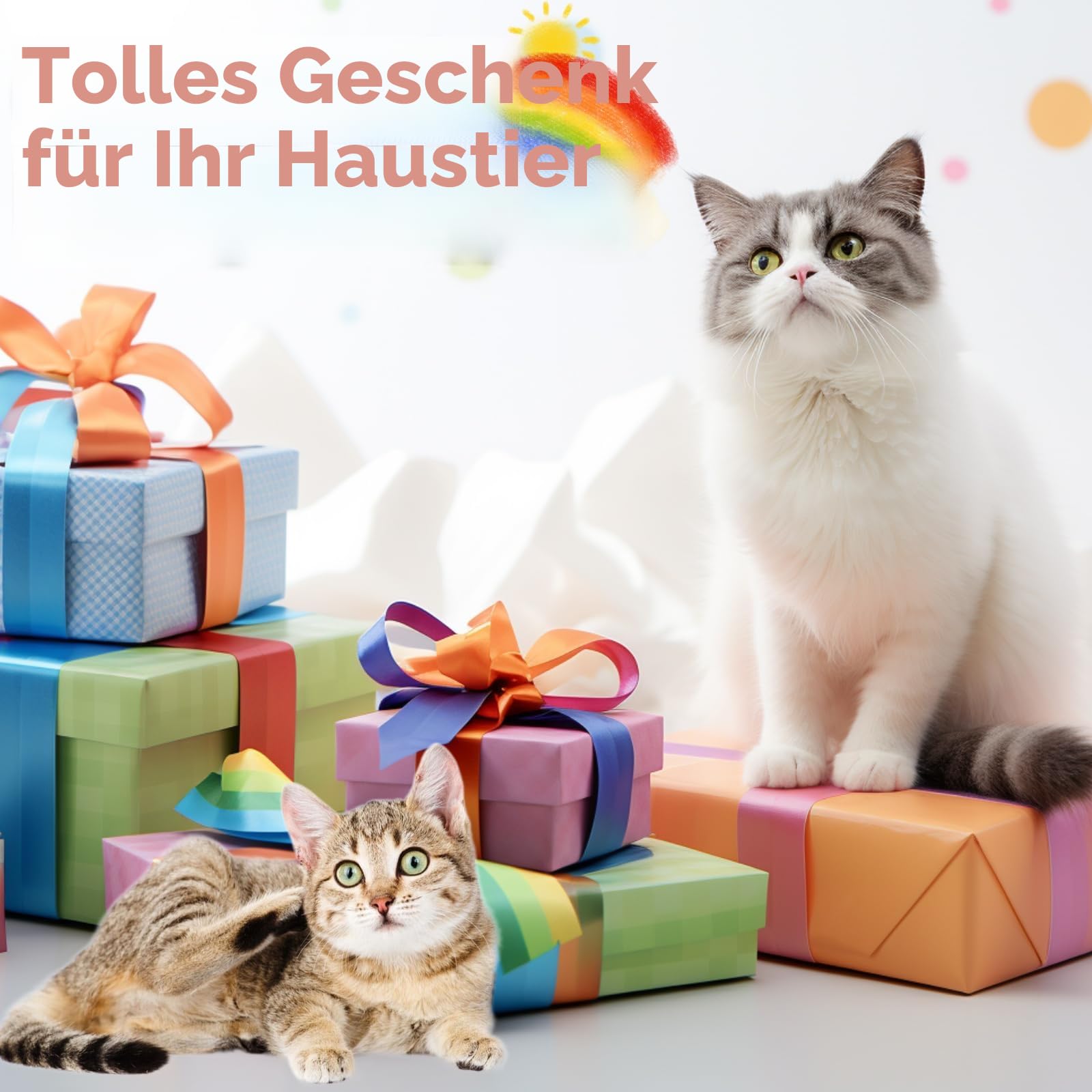 Packung mit 4 Ersatz-Kratzstangen für Katzen, 15,7 Zoll, natürliche Sisalseil-Kratzstangen mit M8-Schrauben für Innenrenovierungsteile des Katzenturms,