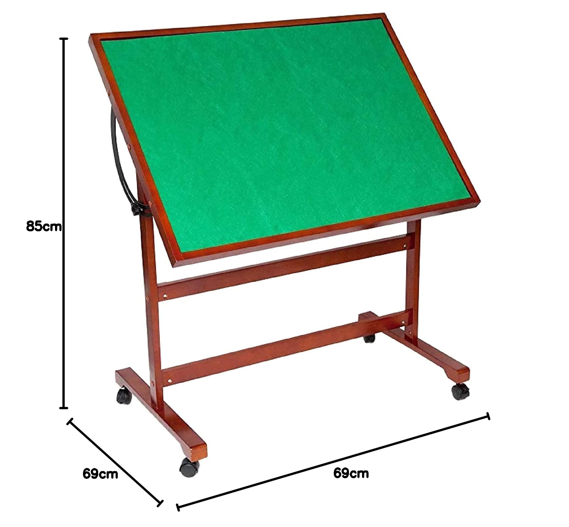 Table de puzzle en bois pour adultes - Planche de puzzle inclinable avec roulettes - Surface antidérapante - Transport facile - Idéal pour les amateurs de puzzle - 1500 pièces