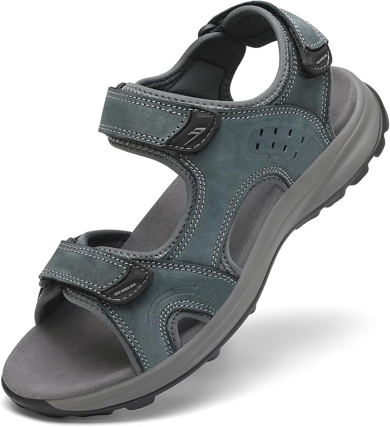 FLARUT Men's Sport Sandals Outdoor Hiking Sandal Open Toe Walking Sandals for Summer Beach Water Shoes