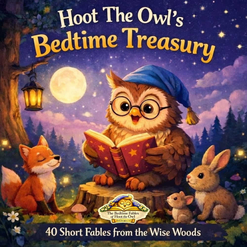 HOOT THE OWL'S BEDTIME TREASURY: 40 Short Fables from the Wise Woods (The Bedtime Fables of Hoot The Owl)