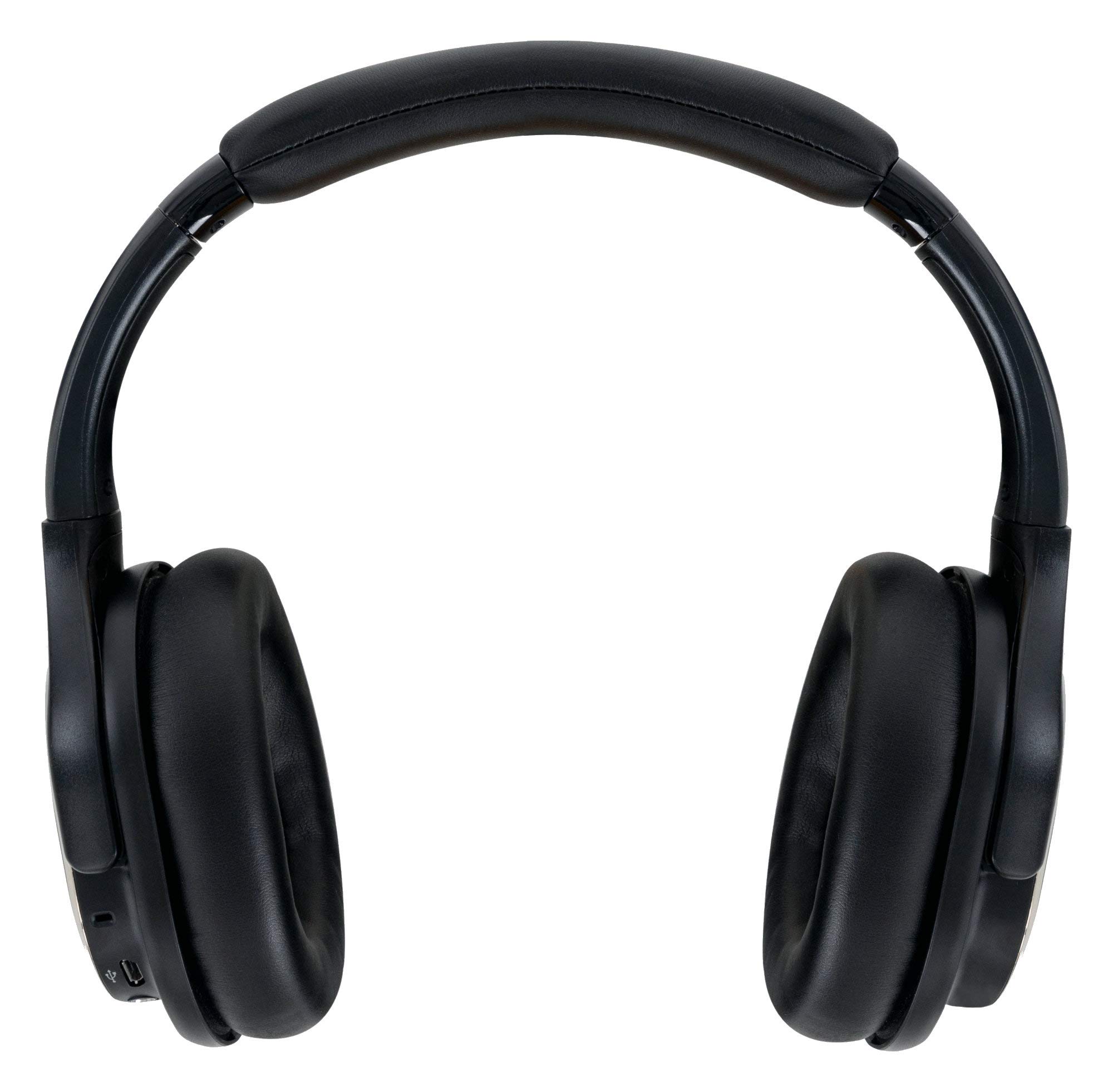 SDH-340 Silent Disco V2 Kopfhörer - Stereo Funk-Kopfhörer - Erweiterung von Silent Disco V2-Sets - Kanal LED-Beleuchtung - sehr hoher 10 Stunden Akkulaufzeit