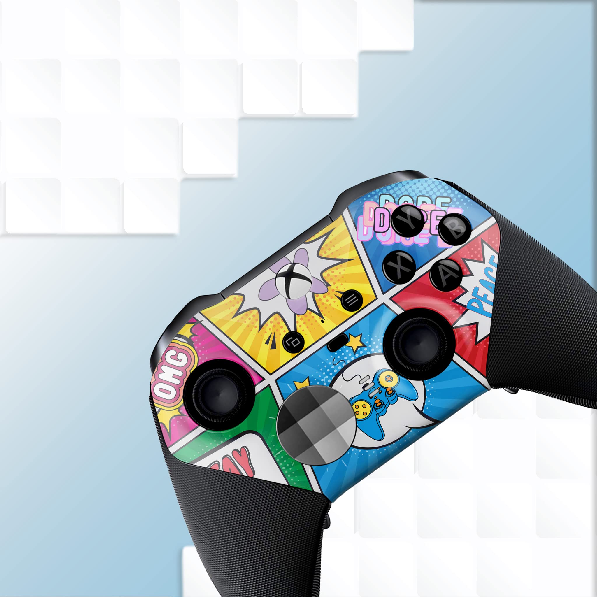 BCB Controller Customised for Elite Controller Wireless. Original Elite Series 2 Controller Compatible with Xbox One / Series X & S Remote Control. Customized with Water Transfer Printing (Not a Skin)