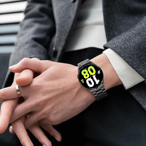 Miniatura 6 de Anlinser Correas sin espacio compatibles con Samsung Galaxy Watch 7654FE Band 1.732 in 1.575 inWatch 6 Classic Band 1.850 in 1.693 inWatch 5 Pro