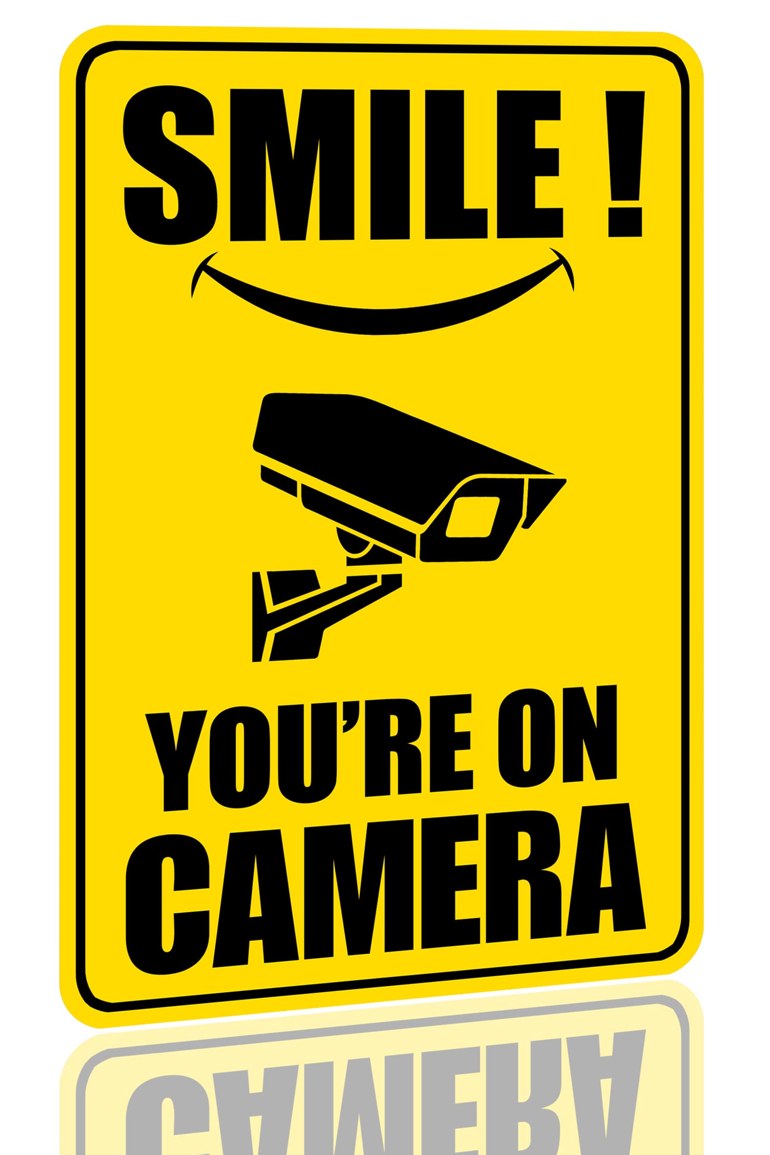 ANLEY 7 In. X 10 In. Smile You're On Camera Sign - - Video Surveillance - Foto 6