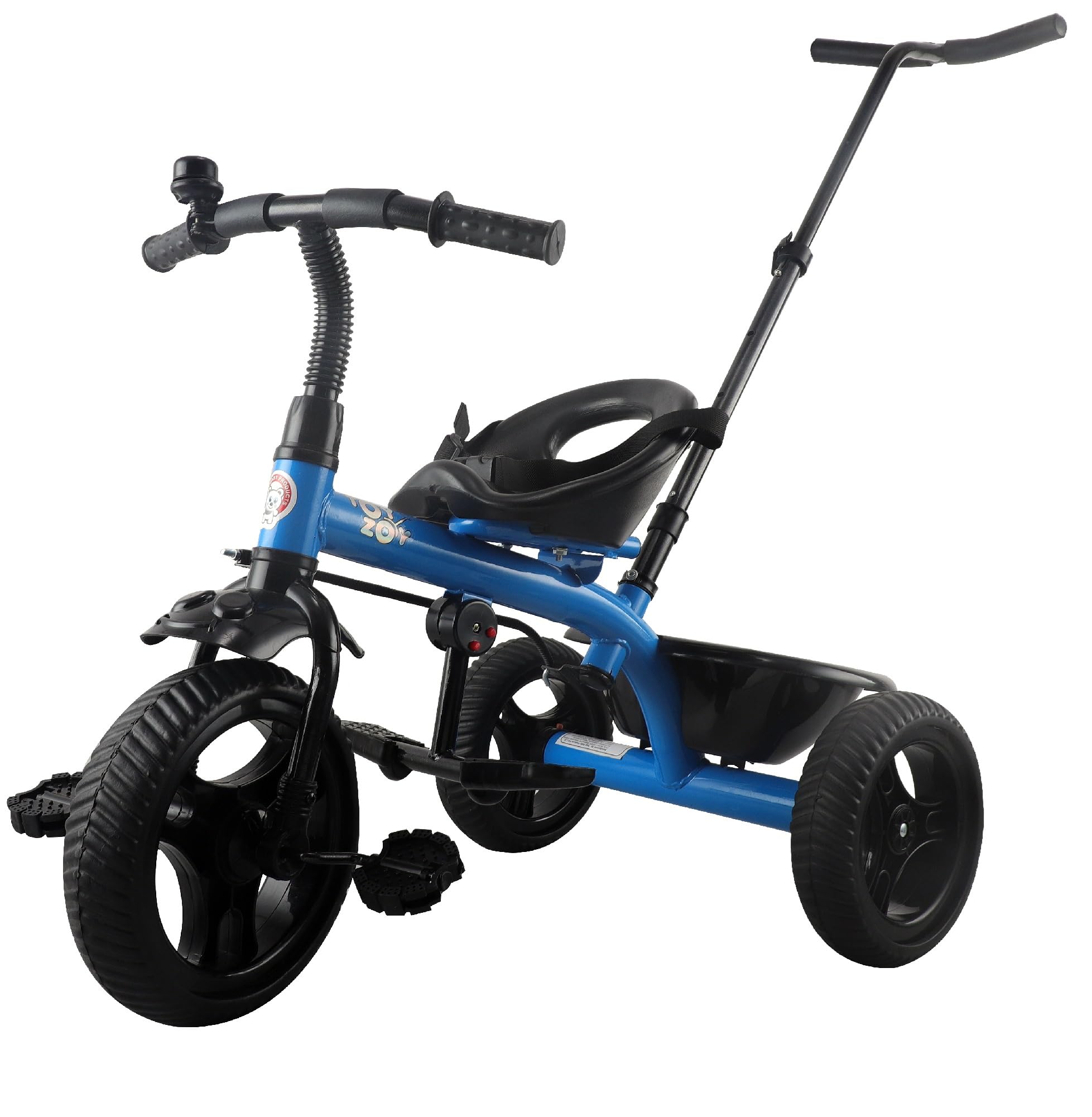Toyzoy Mini Prima Tricycle for Kids | Tricycle for Kids | Cycle for Kids 1-4 Years | Baby Cycle | Bicycle for Kids with Storage Basket, Cushion Seat and Seat Belt TZ-582 (Blue) (B0DCBXWHQ2) Amazon Price History, Amazon Price Tracker