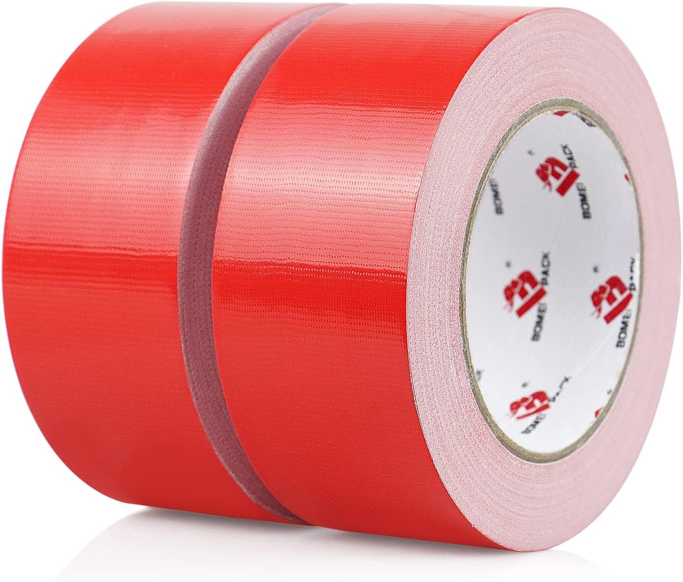 2 Pack Red Duct Tape Heavy Duty,9 Mil Thickness,2 Inches x 30 Yards,Strong Industrial Strength,Flexible,No Residue,Waterproof and Tear by Hand,Multi-Use for Indoor & Outdoor Repairs