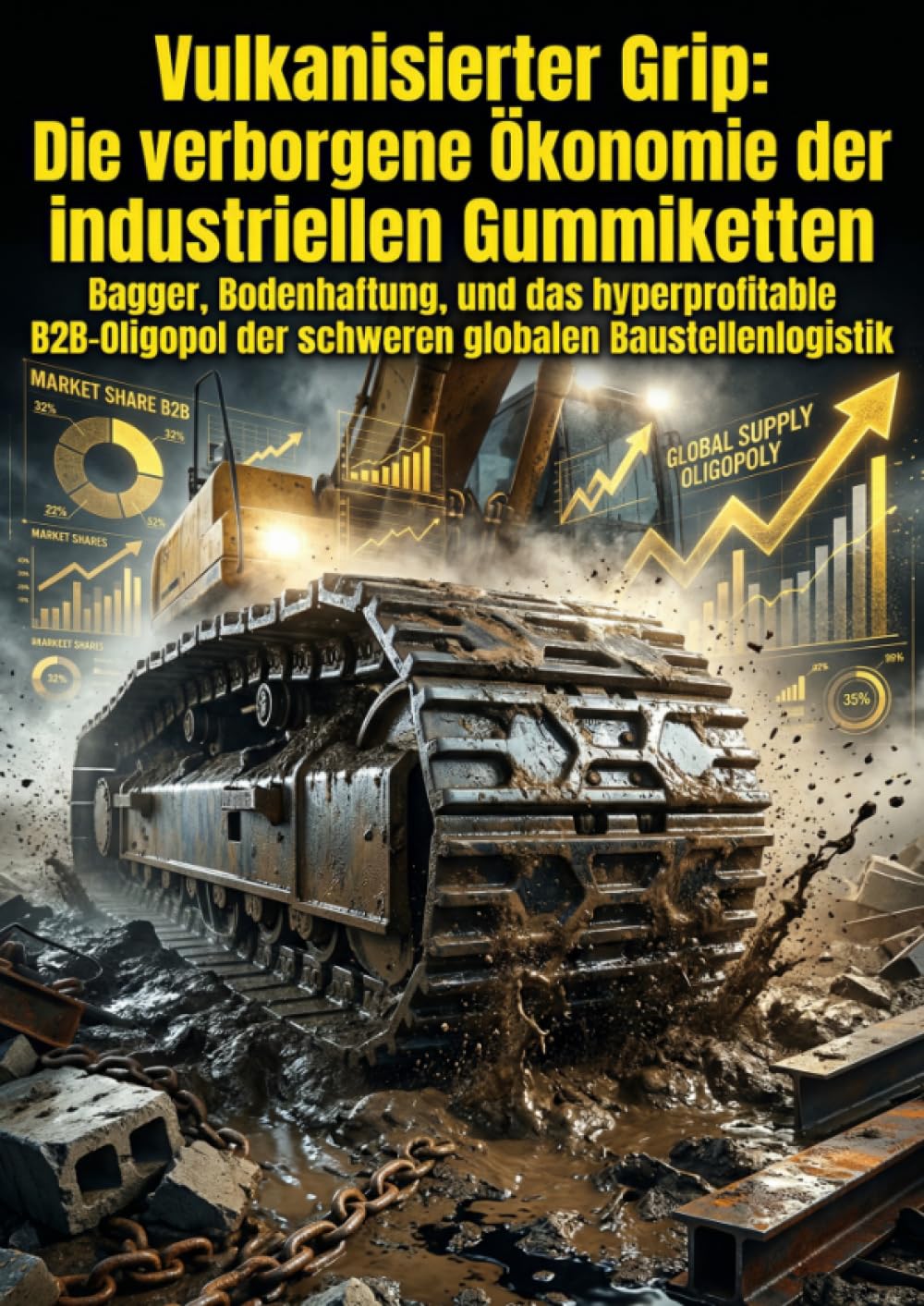 Vulkanisierter Grip: Die verborgene Ökonomie der industriellen Gummiketten: Bagger, Bodenhaftung, und das hyperprofitable B2B-Oligopol der schweren globalen Baustellenlogistik