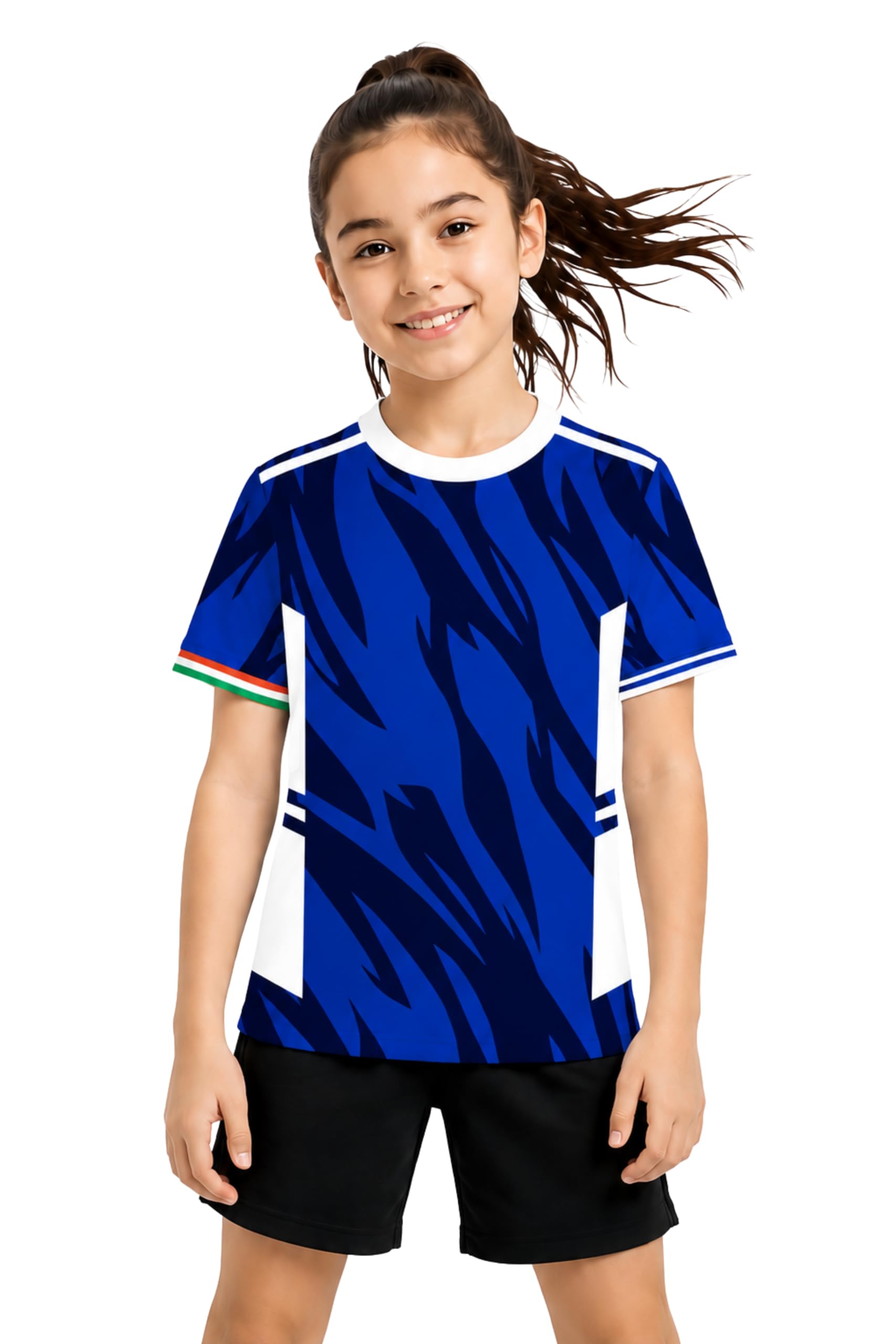 Girls Sports Jersey & Shorts Set | Quick-Dry Performance Sportswear for Training, Exercise & Multi-Sports | Active Fit Kids Set-picture-16