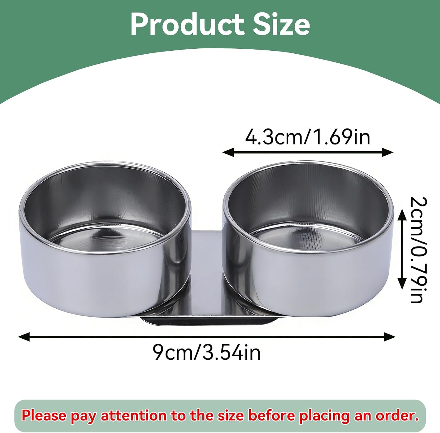 Double Dipper Palette Cup, Stainless Steel Double Oil Painting Palette Cup with Lid and Clip Oil Painting Double Palette Cup for Watercolor Gouache Acrylic Painting