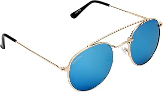 Creature Unisex Round Sunglasses(Lens-Yellow||Frame-Black||MP-001) Price In India