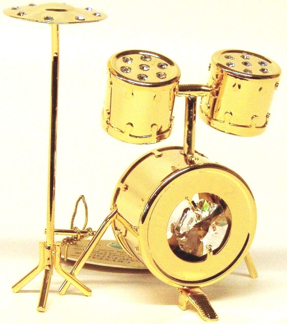 Drums Figurine with Swarovski Crystals …