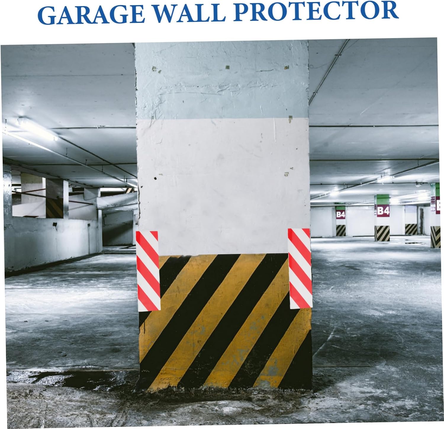 Parking Garage Protective Foam 4pcs Wall Corner Guards Garage Wall Car Door Bumper Foam Padding Wall Edge Protect