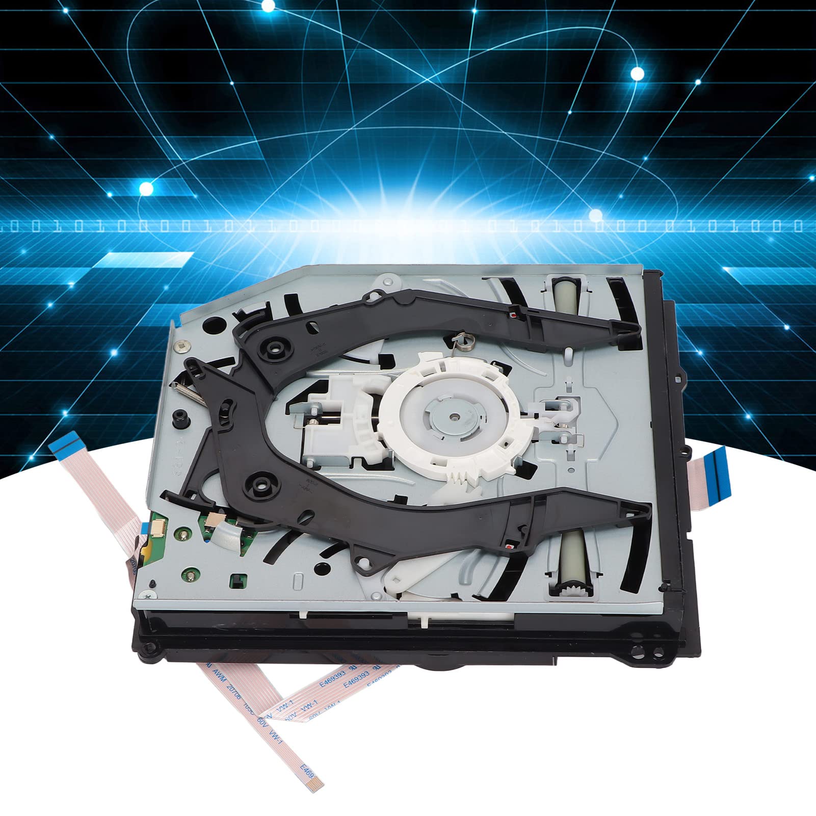 Elprico Unidad de CD de Repuesto para Unidad de Disco óptico KEM‑490 Unidad de CD Portátil con Chipset Profesional para Consolas 1200