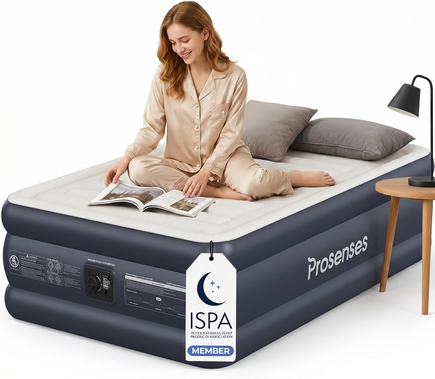 Prosenses Twin XL Air Mattress with Built-in Pump