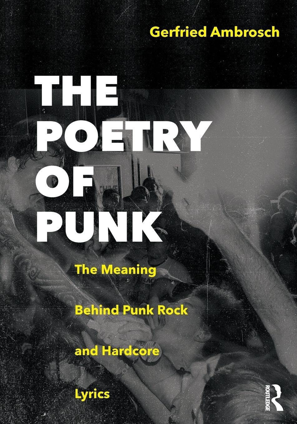 The Poetry of Punk      1st Edition