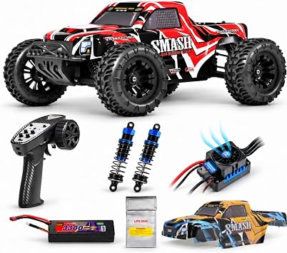 VRX SMASH 1/10 RC Monster Truck for Adults,30+ MPH Hobby Grade Off-Road RTR