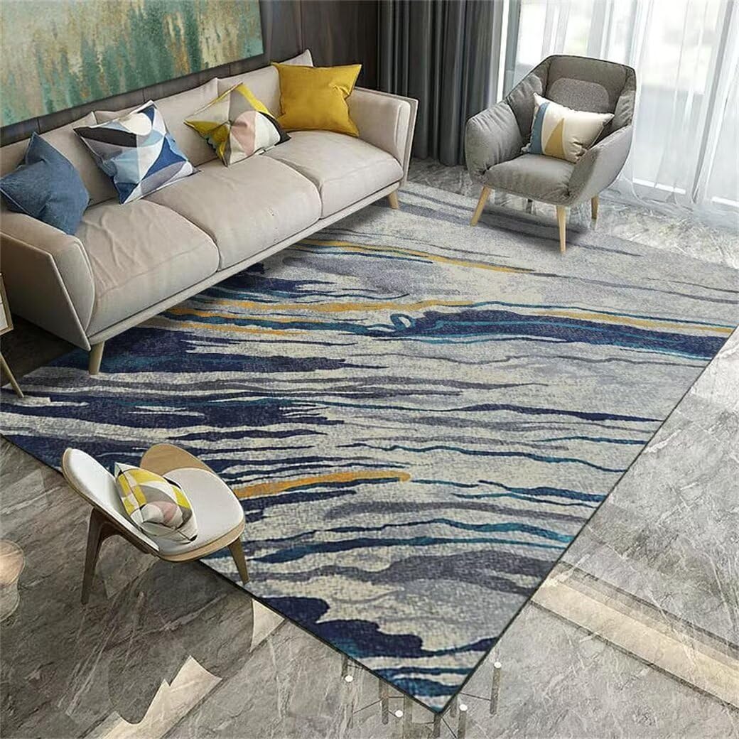 Tapis chambre adulte doux gris 80x150 cm pour un réveil cocooning réussi