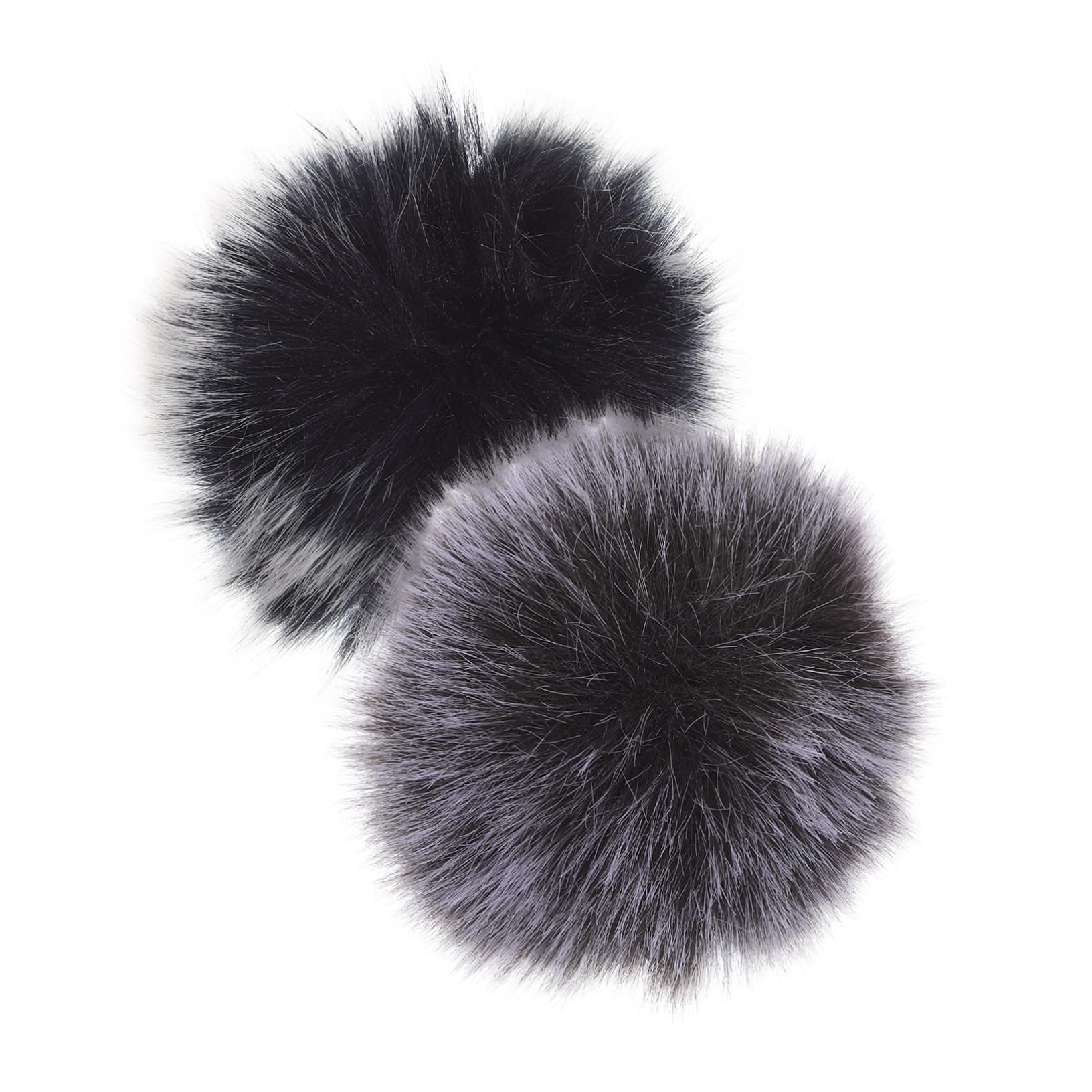 Vaguelly 2Pcs Furry Microphone Windscreen Lavalier Lapel Windshield for Mini Clip Lavalier Mic Noise Absorption High Sensitivity for Interviews and Live
