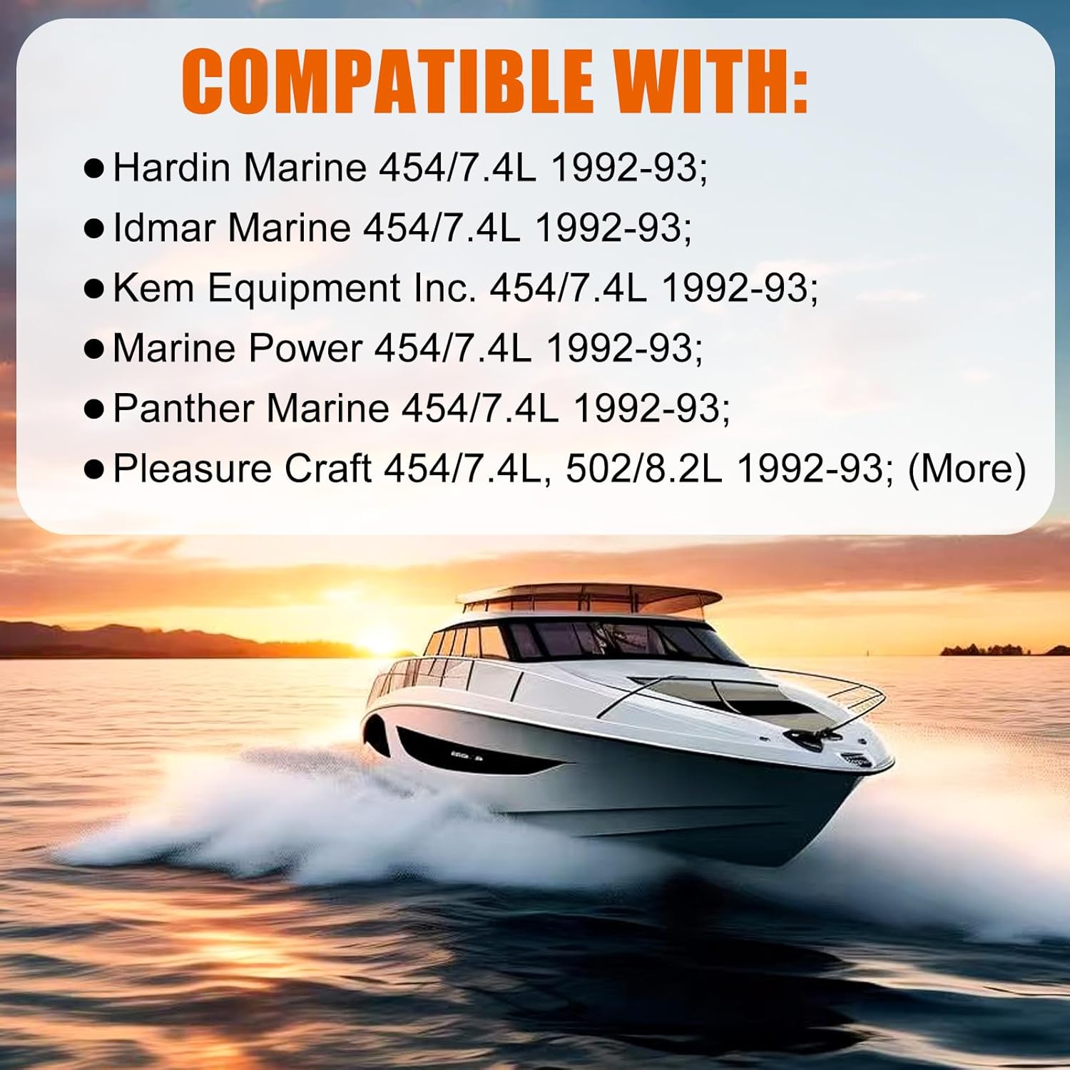 P4594 Universal Marine Electric Fuel Pump 12V Boat In-Tank Replacement 4-7 PSI Fuel Systems Electric Fuel Pump Automotive Replacement for Carter Pumps 1/4" for 3/8" Hose Inlet Rotary Vane Pump