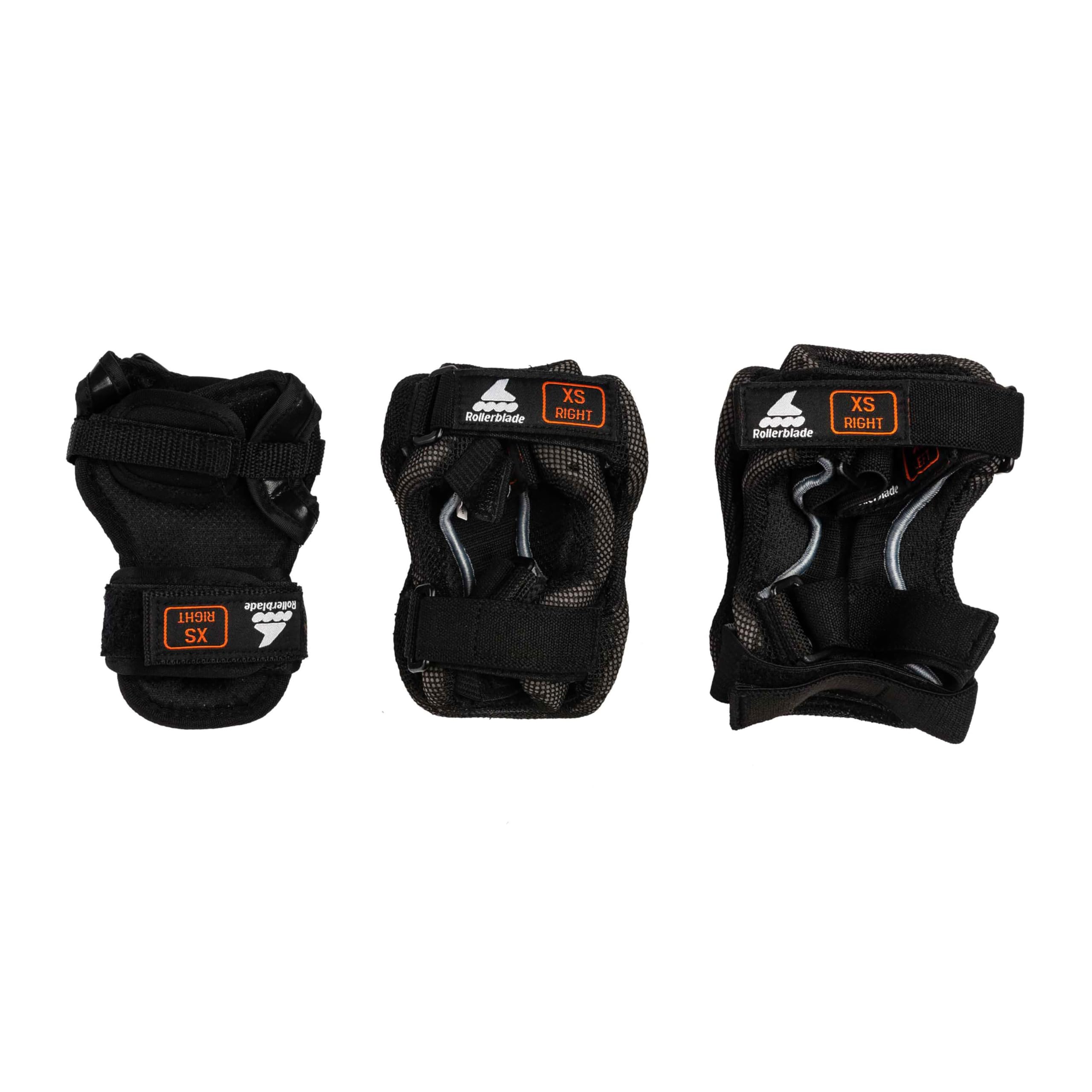Rollerblade Skate Gear Junior 3 Pack, Set di Protezioni per Pattini in Linea, Bambini Unisex