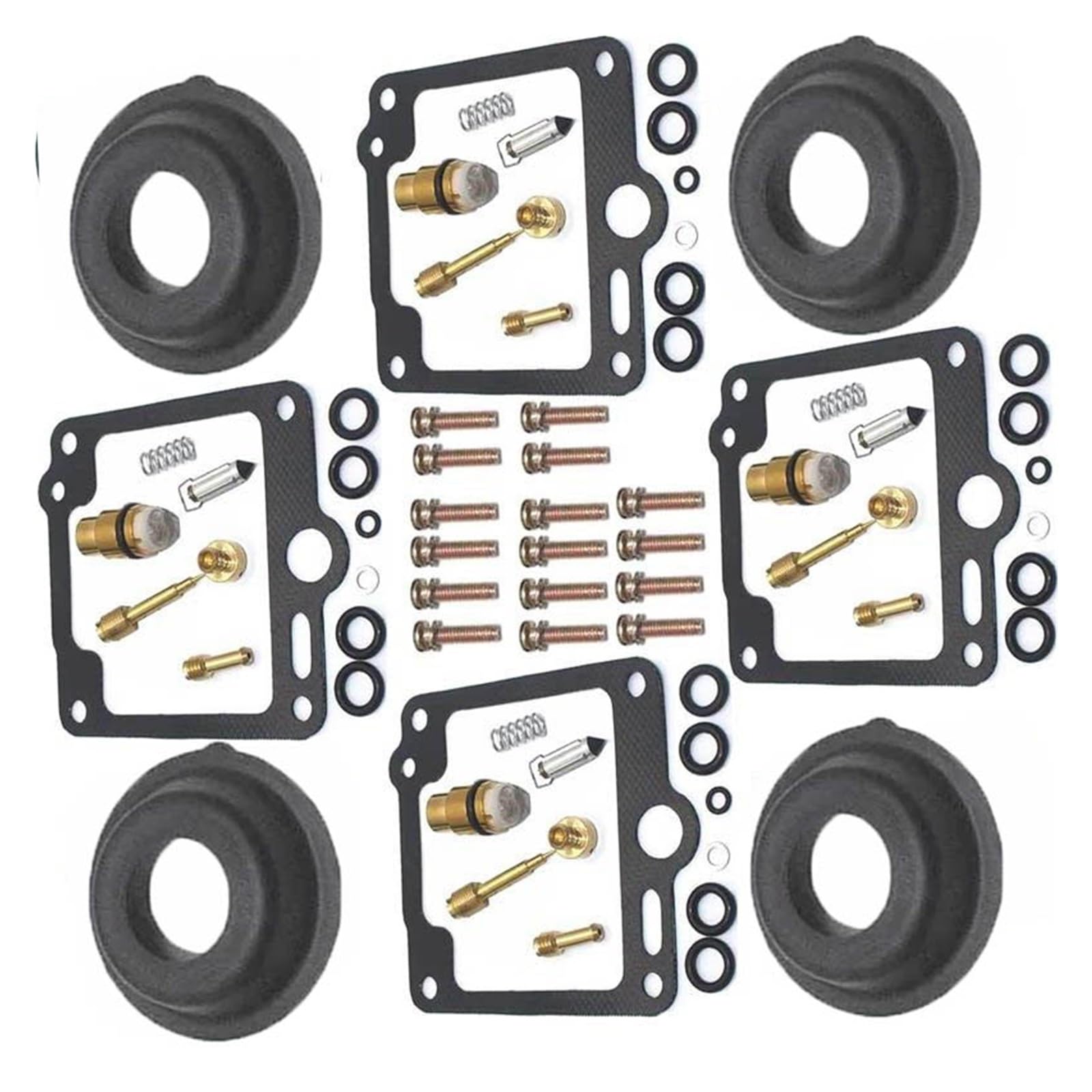 Kit membrana carburatore Per Yamaha XJ900F 58L 1986-1990 Kit Di Riparazione Carburatore Ricostruire Membrana Stantuffo