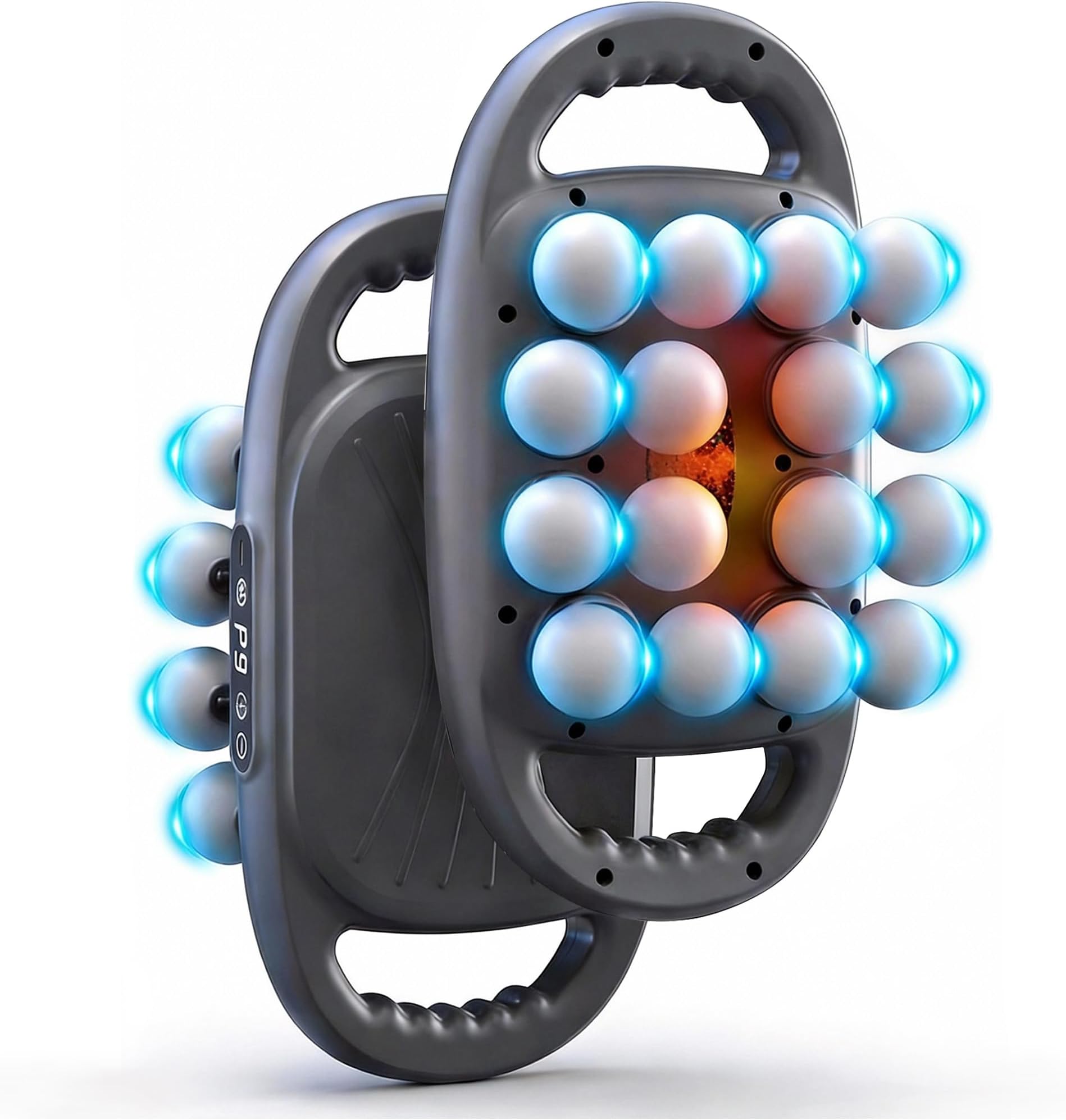 - 16 Head Massage Gun Deep Tissue, High Power Percussion Massager with 9 Styles & Levels, Uiet Muscle Massage Gun for Back, Shoulders, Legs, Foot, Body Muscle Pain Relief