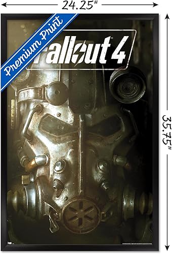 Miniatura 3 de Trends International Póster de pared Fallout 4 Key Art, 22,375 x 34