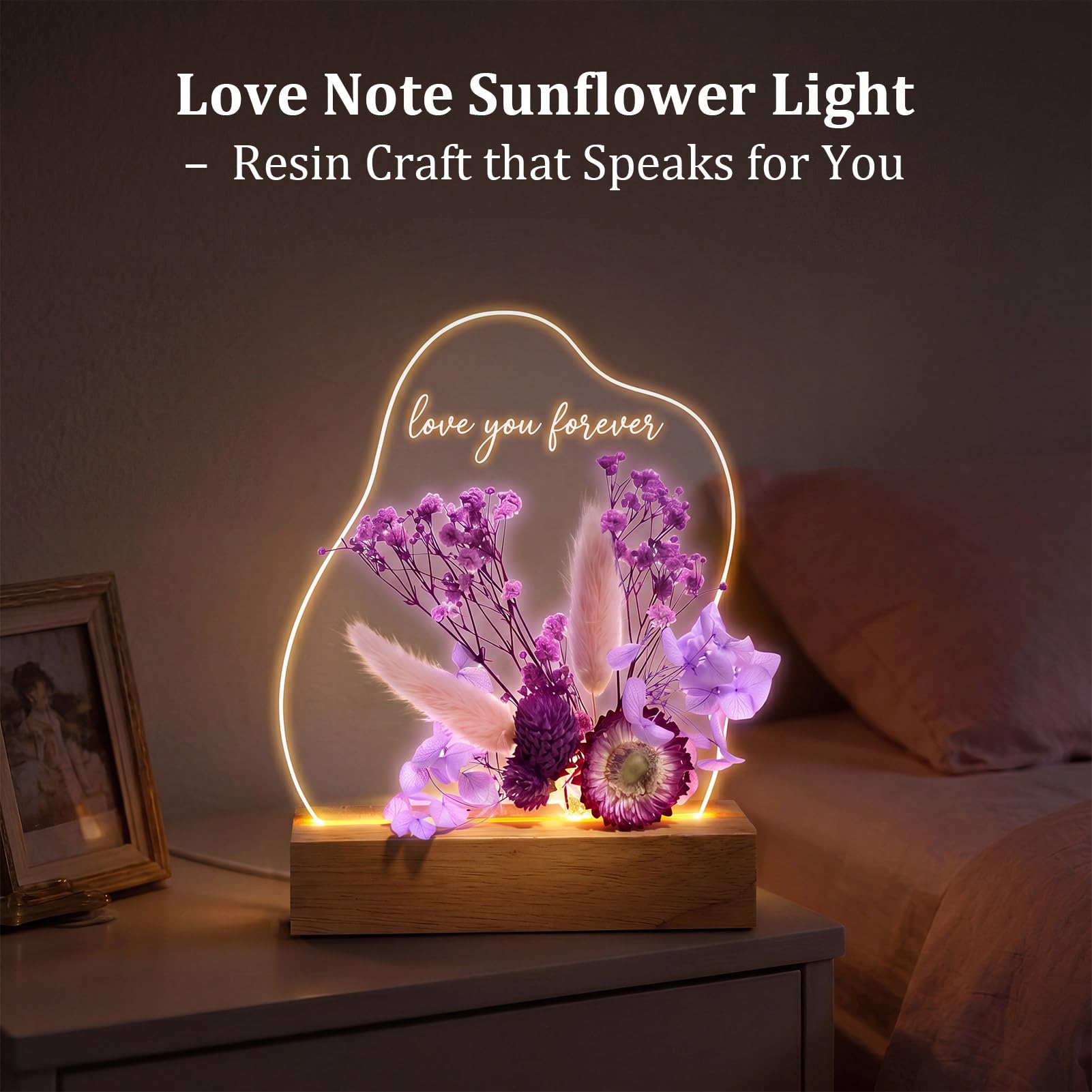 Kits de resina epoxi para principiantes con luz, manualidades para adultos y mujeres