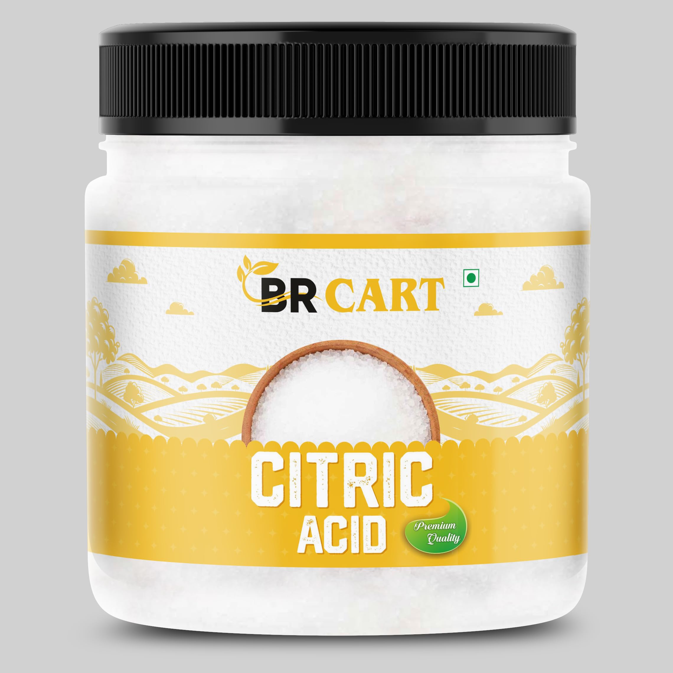 BR Cart Citric Acid - Nimbu Sat | Lemon Salt | Versatile Nimbu Satva in Jar Pack | Pure Citric Crystals for Cooking & Preserving (800 Gram)-image-2