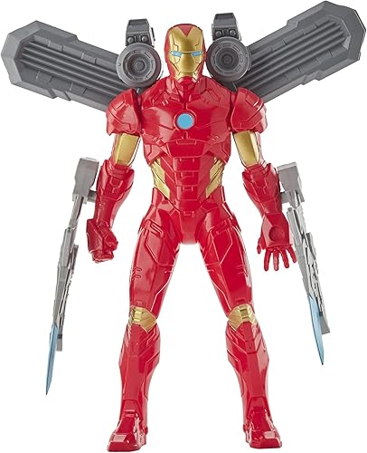 Marvel Avengers Olympus Series Iron Man - Figura de acción de 9.5 pulgadas
