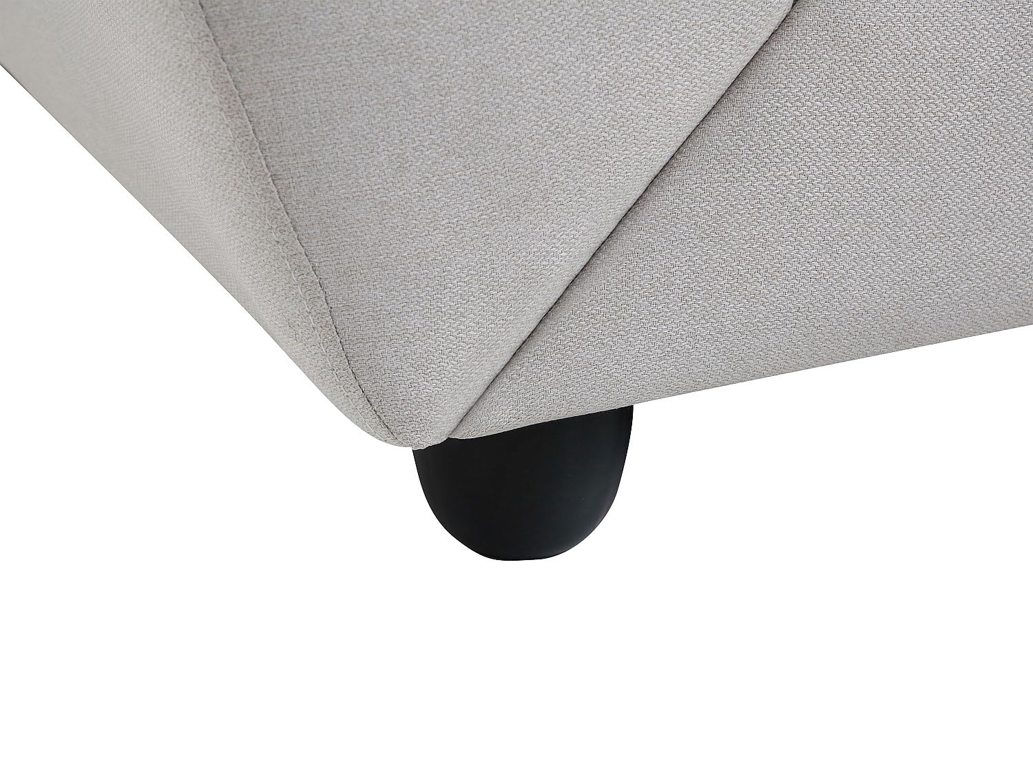 Vente-unique - Canapé 3 Places en Tissu Beige Manoa