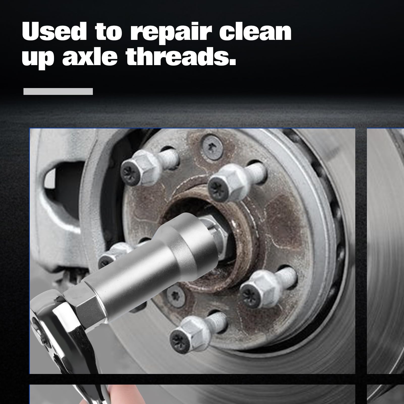 Thread Chaser SPEEDWOX 10pc Axle Spindle Threading Set Axle Thread ...
