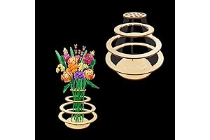 Floating Rings Vase for Lego Flowers