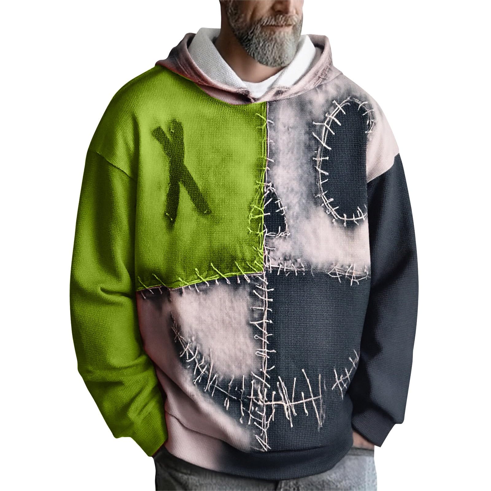 Ropa De Verano Hombre Sudadera con Capucha para Hombre, Estilo Retro, Informal, Elegante Y Cómoda, Americano. Chaleco Novio Caza Kit Pesca Completo Camiseta Sin Mangas Chaqueta