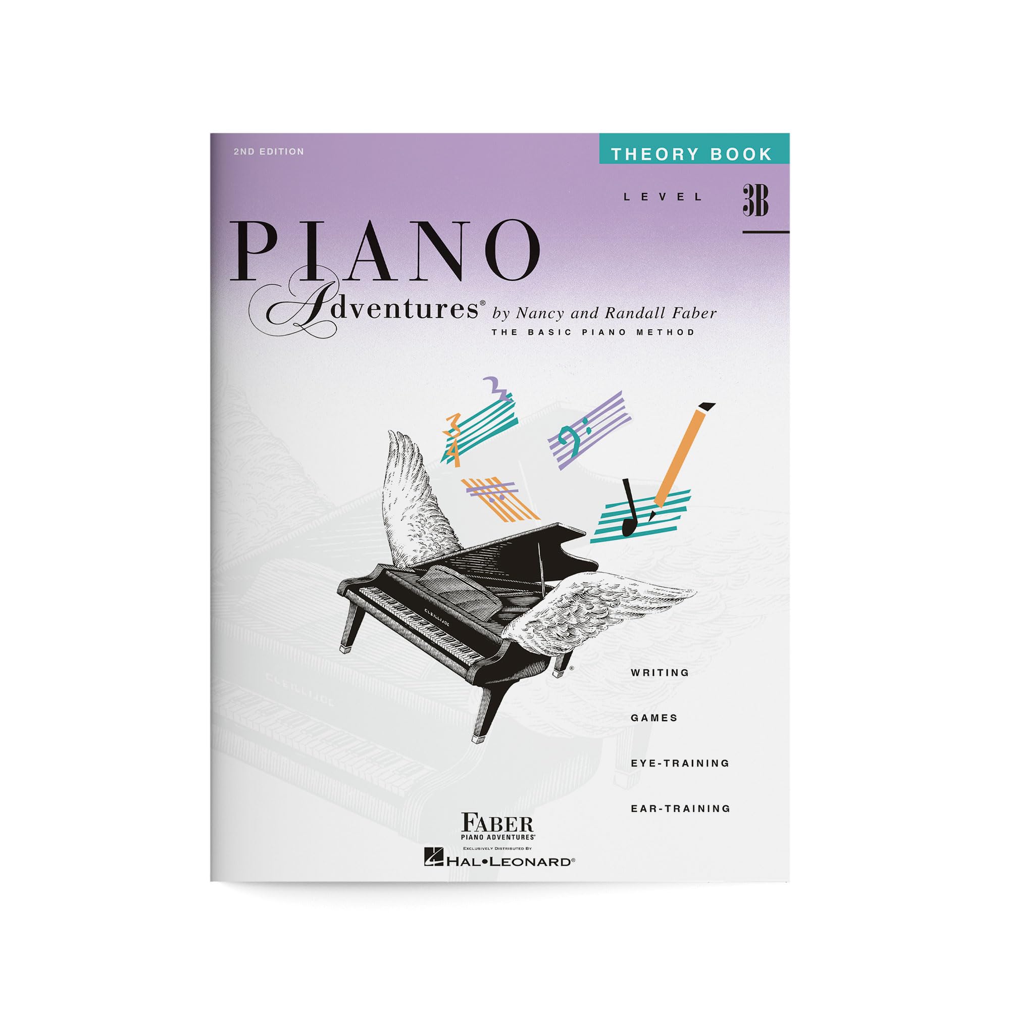 Piano Adventures Theory Book Level 3B Paperback – Illustrated, 1 January 1998