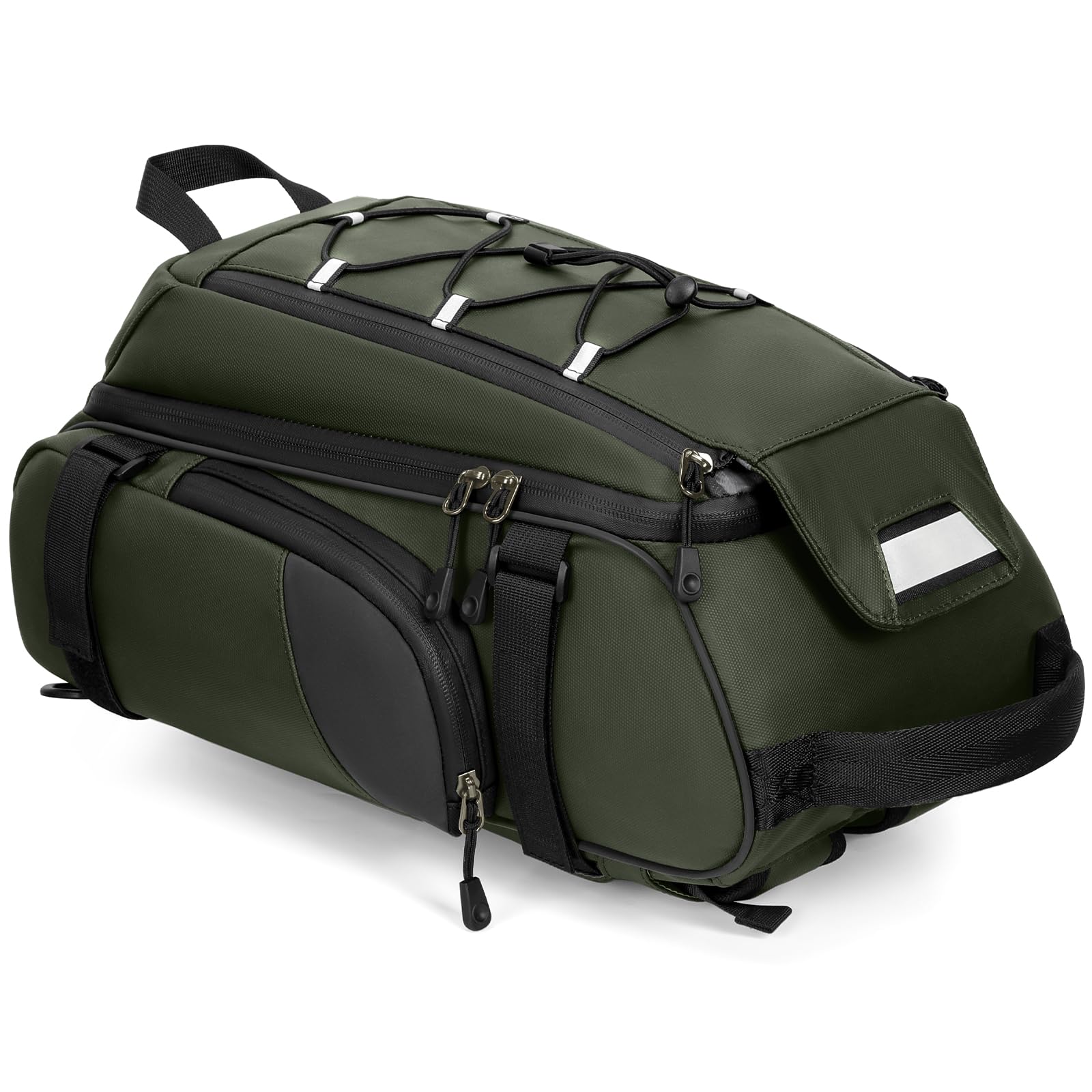 RAINSMORE Bike Bag for Bicycle Rear Rack 15L Waterproof Ebike Trunk Bag