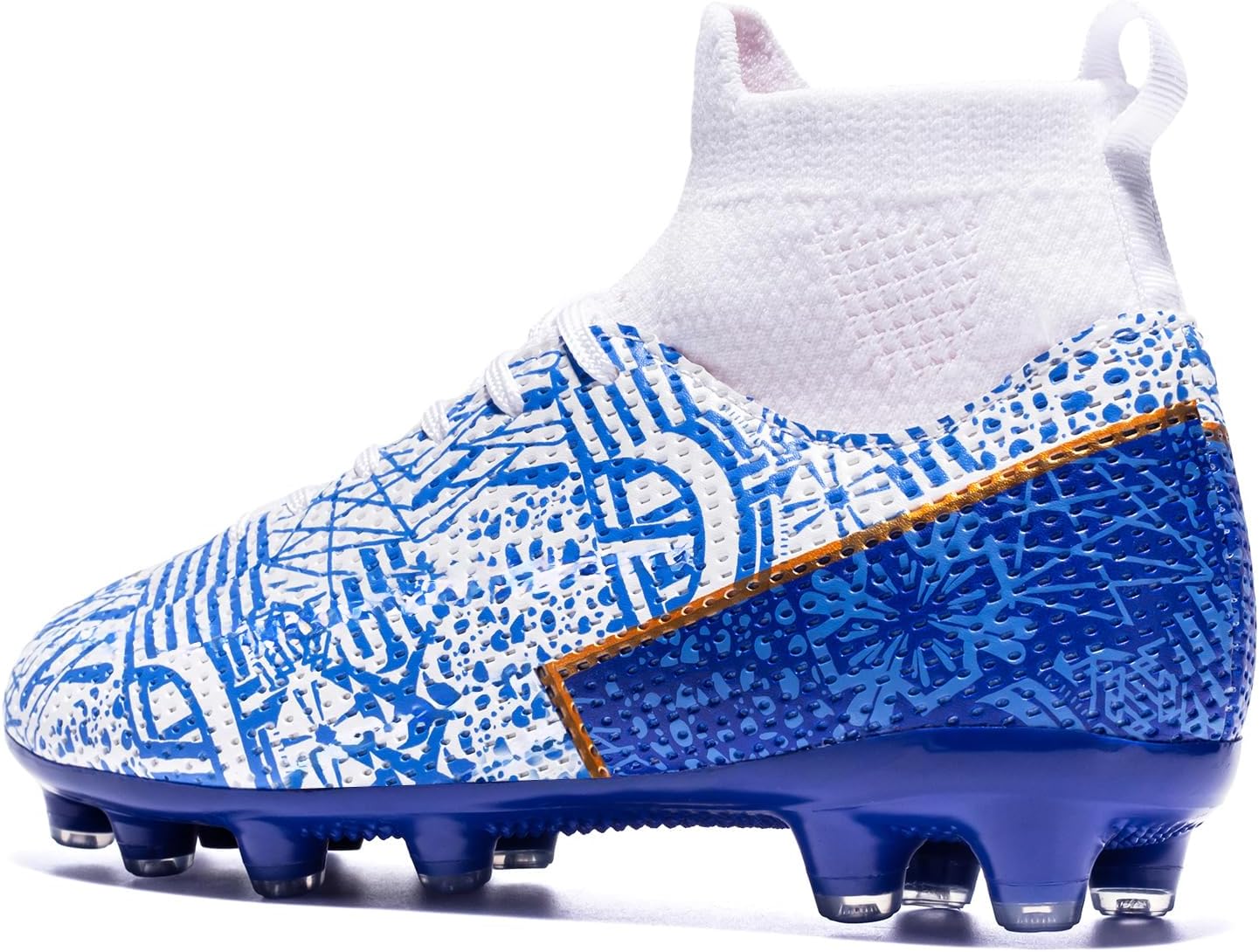 Soccer Cleats Boys Girls High-top Training Soccer Shoes