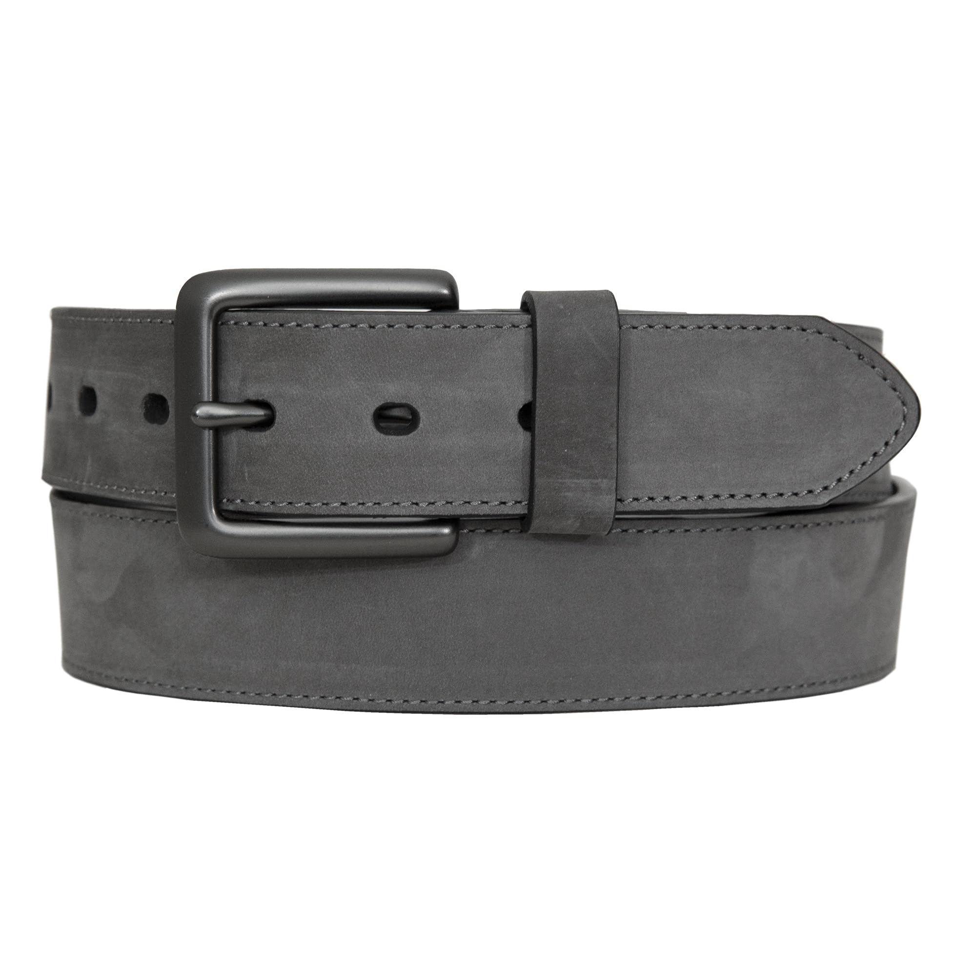 Wolverine Men's Full Grain Leather Work Belt | Workwear | Heavy Duty | Utility | Rugged | Durable | Metal Buckle
