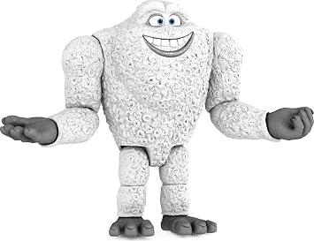 Mattel Disney and Pixar Monsters, Inc. Action Figure, Abominable Snowman Collectible Toy in Signature Look, 8-inch with Movable Joints