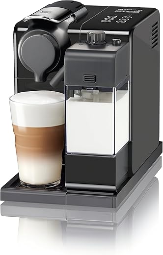 Nespresso Lattissima Touch Original Espresso Machine with Milk Frother by De'Longhi Washed Black