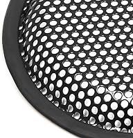 Vista 6 de uxcell 6.5 "altavoz de audio de coche malla subwoofer subwoofer parrilla protector de polvo