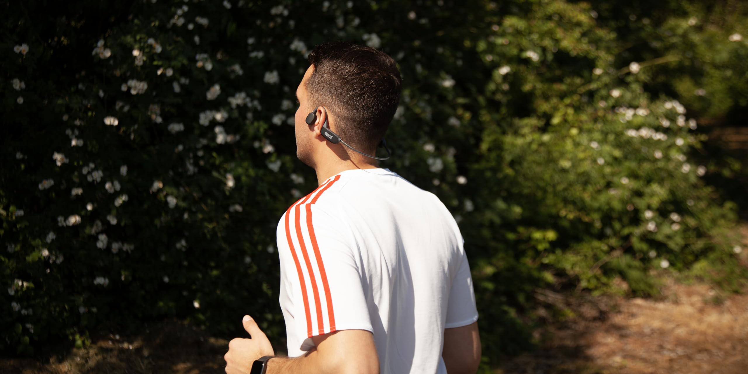 Imperial bluTC Active 2 – Knochenschall Kopfhörer (Bone Conduction, Bluetooth 5.3, 32 GB Speicher, 11 Stunden Spielzeit, Schweißresistent) – Schwarz