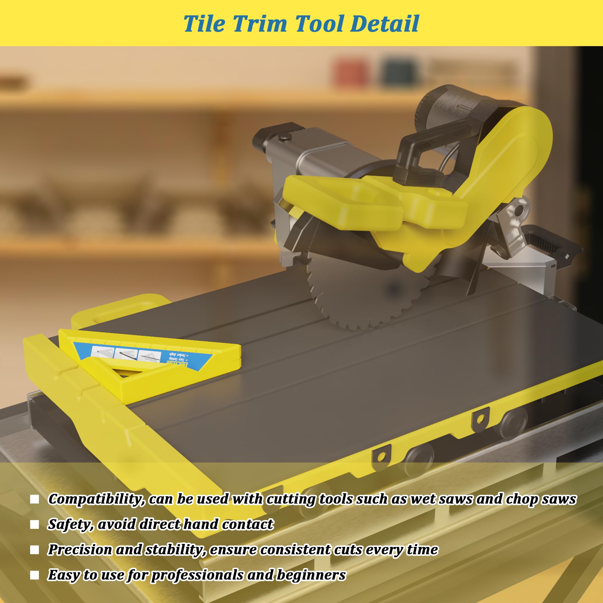 TileTrim - Herramienta de corte (amarillo)