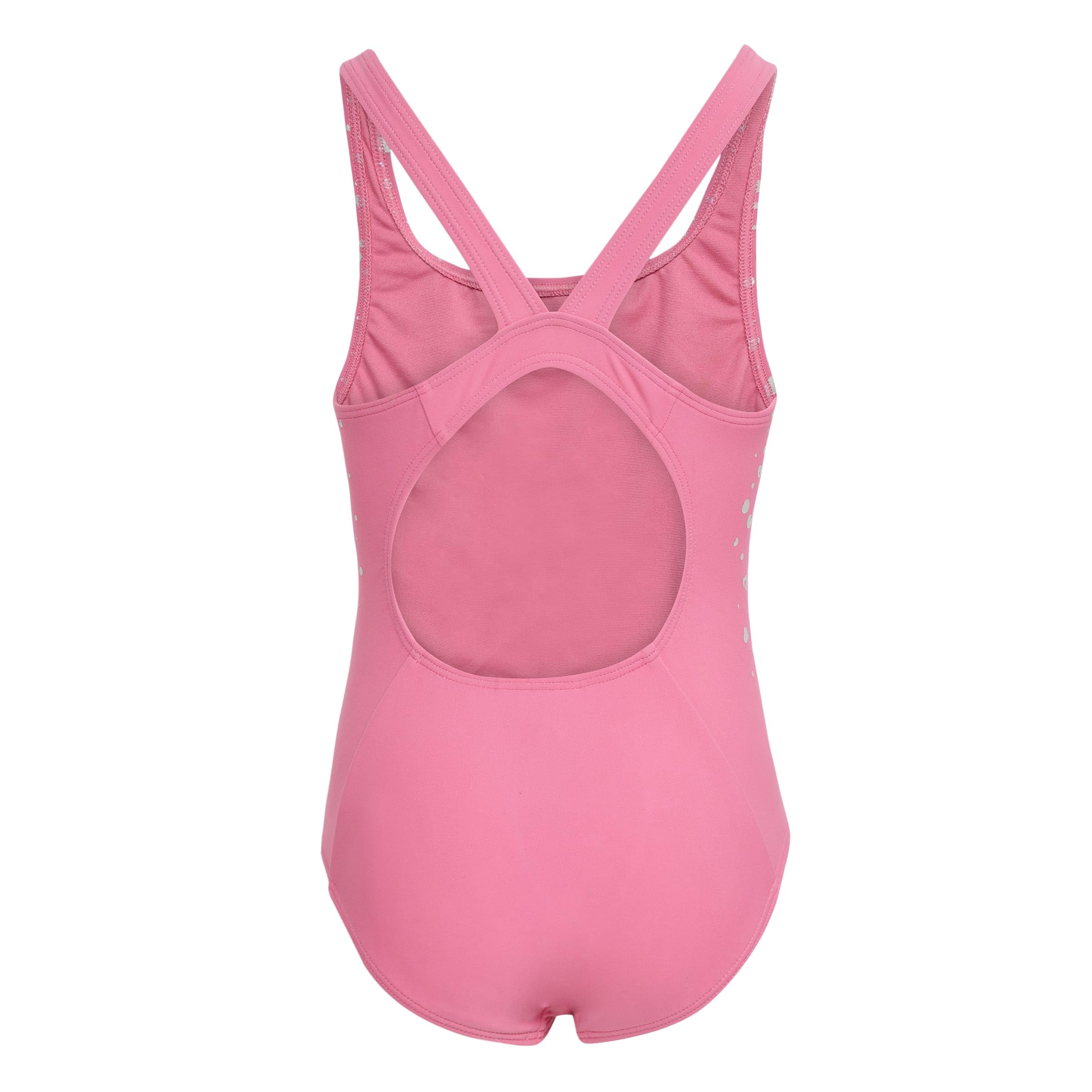 adidas Kids' Maillot de Bain Dos en V Scintillant Enfants
