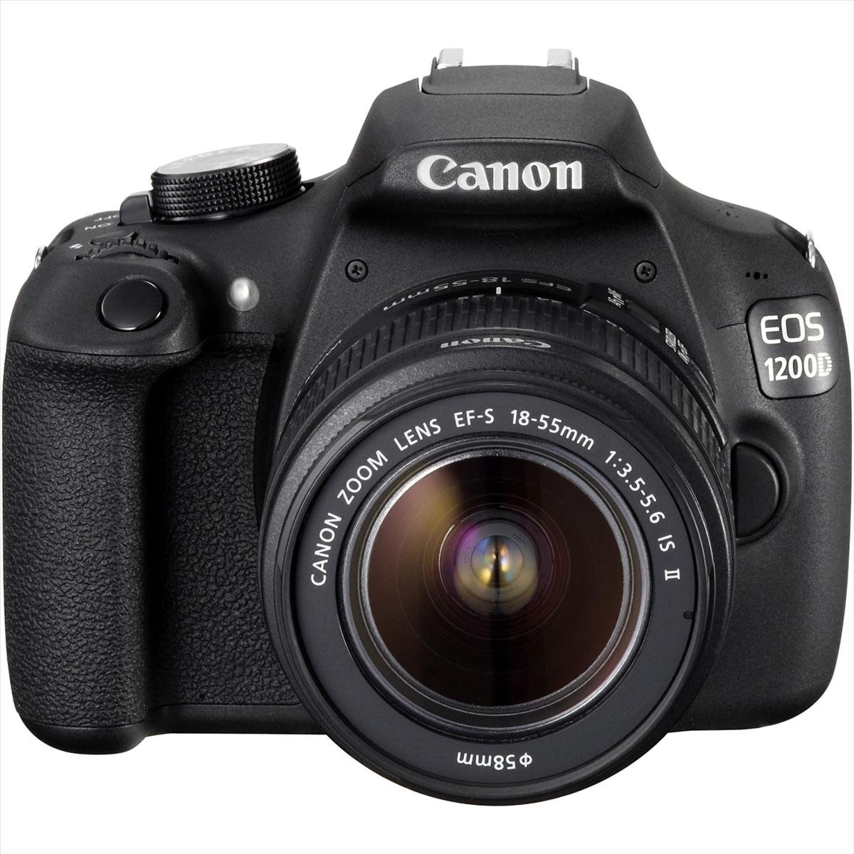 Canon Cámara réflex Digital EOS 1200D con Lente EF-S 18-55 mm f/3.5-5.6 IS II
