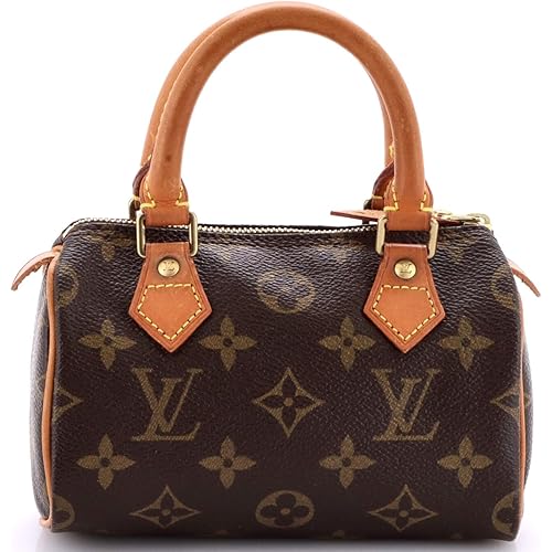 Louis Vuitton, Pre-Loved Speedy Mini HL Handbag Monogram Canvas, Brown