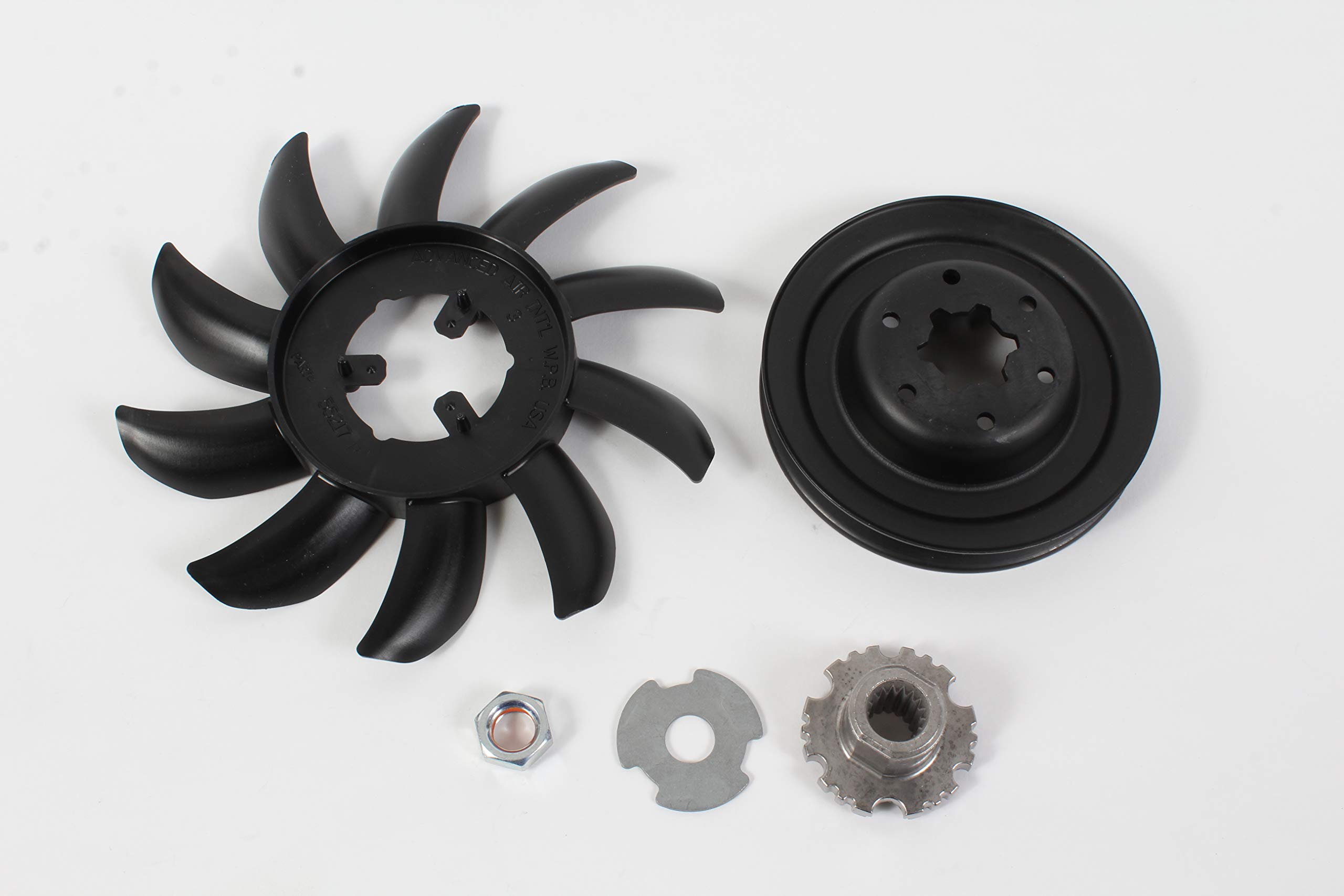 Amazon.com : Hydro Gear Genuine 72657 Fan & Pulley Kit Set OEM  