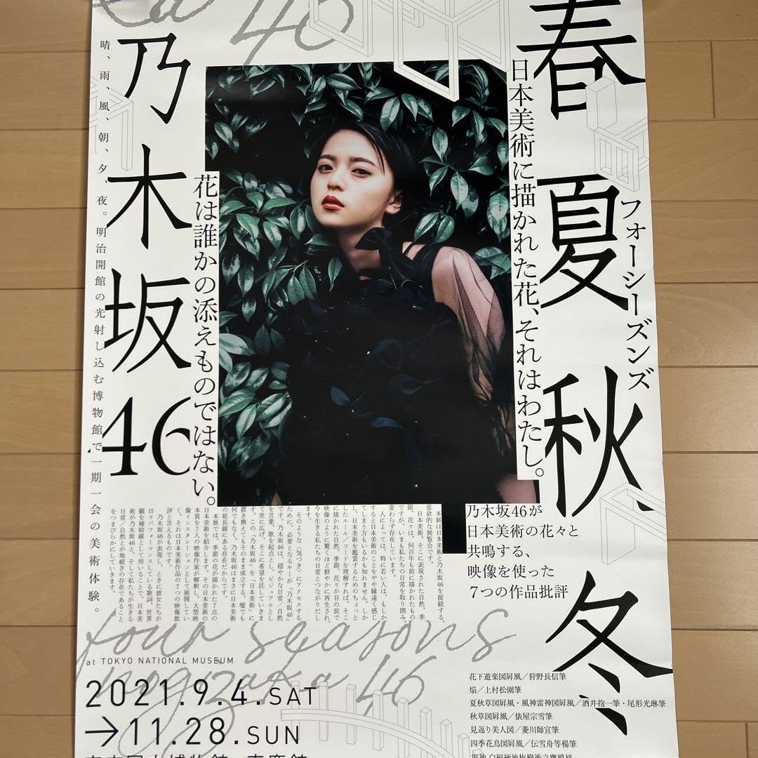 Amazon.co.jp: 齋藤飛鳥 ポスターB2春夏秋冬フォーシーズン東京